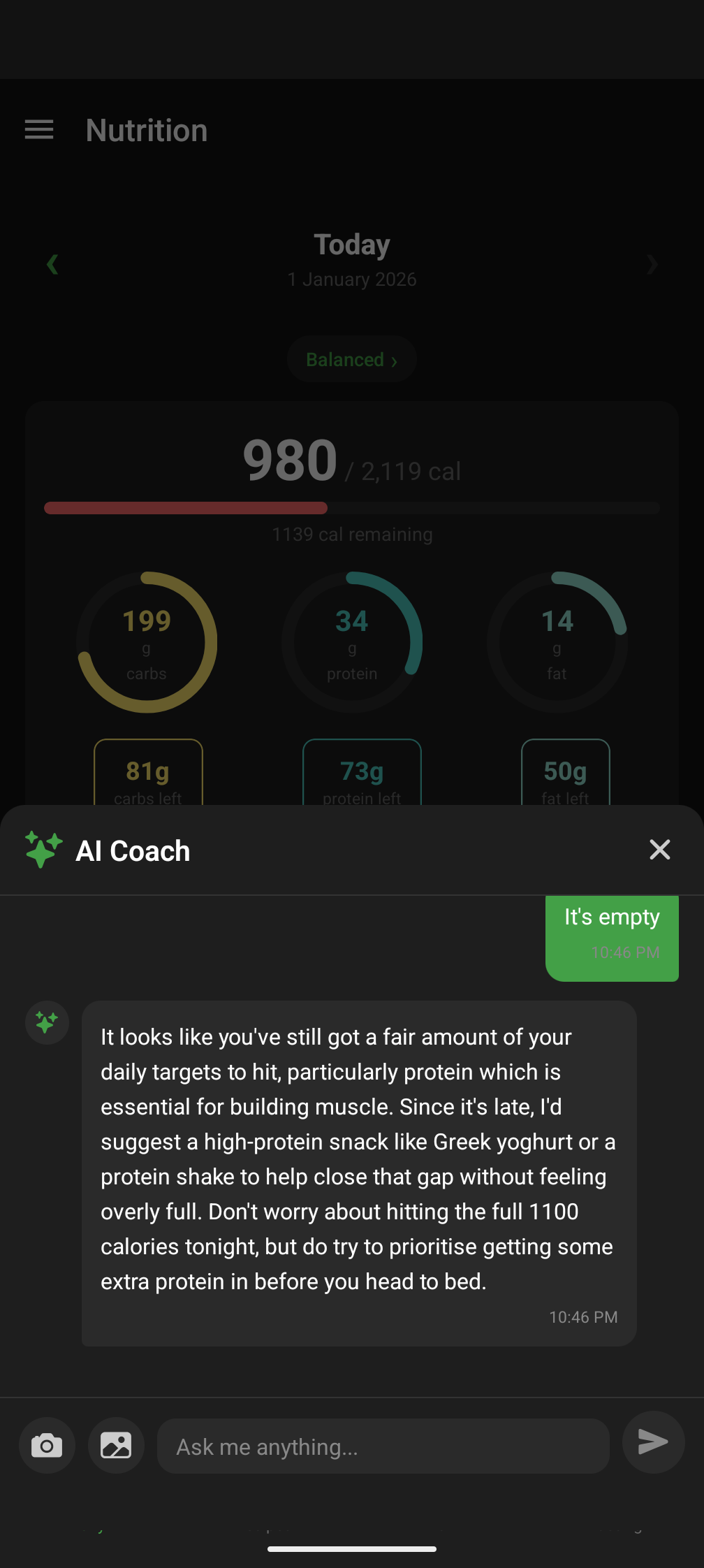 AI Coach Chat